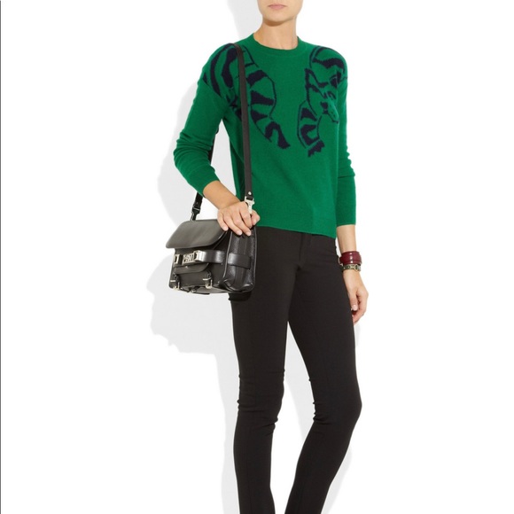 SONIA BY SONIA RYKIEL Wool Raccoon Blend Sweater - Picture 5 of 5
